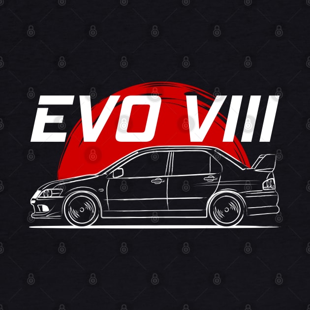 EVO 8 Racing Lancer Evolution VIII by GoldenTuners